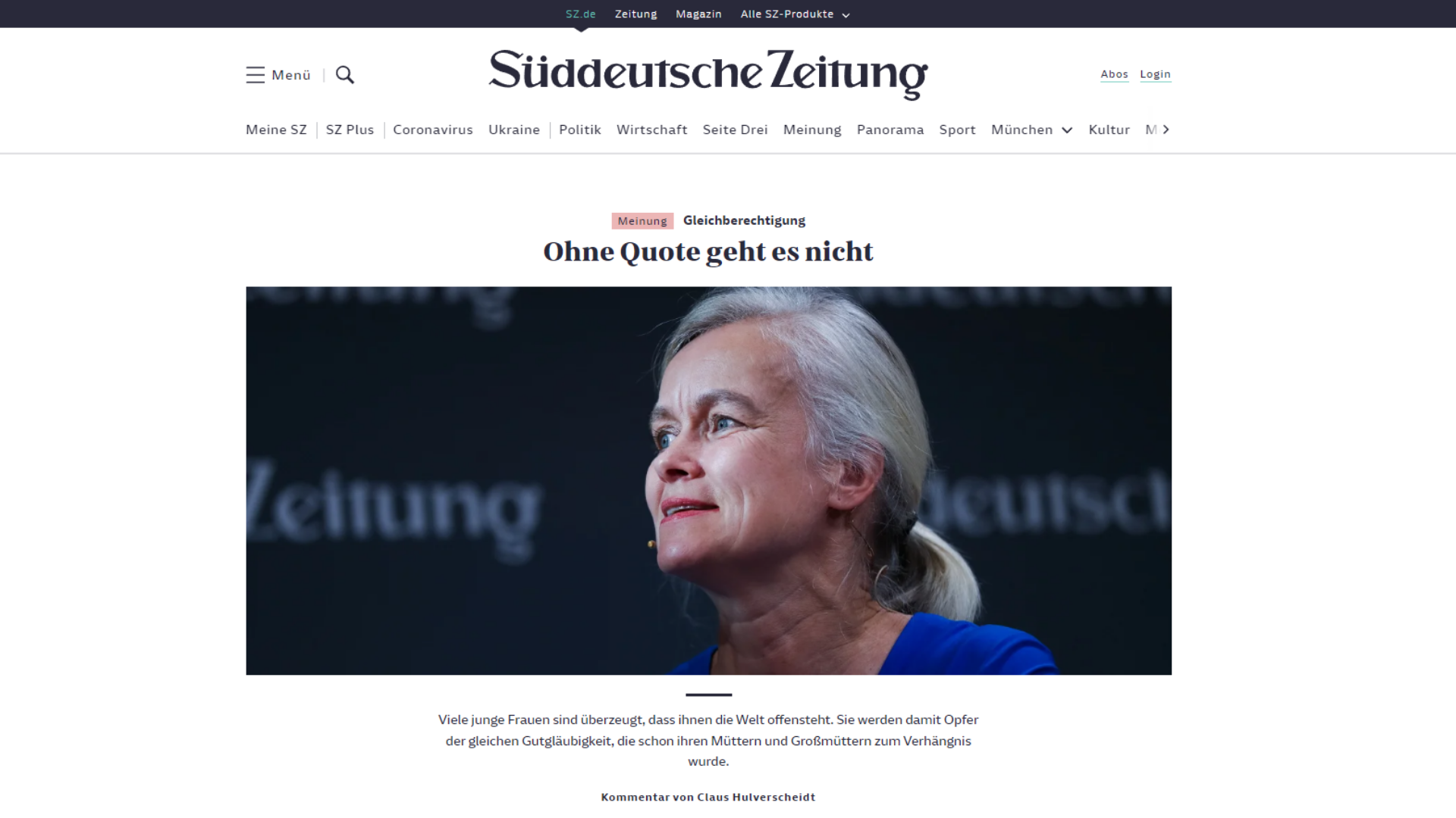 Süddeutsche Zeitung iq digital